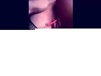 Masturbating and licking hot girl's pussy