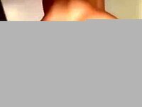 Reverse cowgirl pleasure while he trembles beneath me