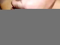 Oil dripped onto my tits as he slid his hard cock between them