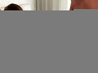 Passionate night ends with a sticky cumshot on her stomach