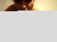 Tight pussy stretched hard in doggy style as she moans loudly