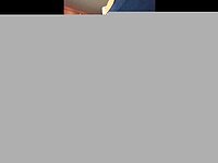 Baby solo caresses herself in a train compartment