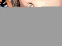 At the concert, the crowd was having fun, I made him a wet treat