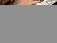 Filling her mouth and then roughly stretching her pussy