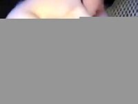 Her eyes were glued to me as she choked on my hard cock.