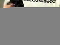 My friend bent me over the sink and fucked me hard.