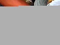 Stretching my tight holes until he fills me with cum