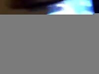 TV night goes wild as I ride him with loud moans