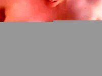 Hard doggystyle fucking turns into a hot creampie she never expected