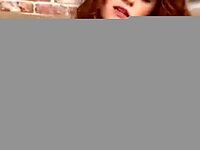 Watch me cum inside this fiery redhead and her tight hole