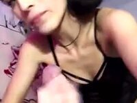 My mouth is too small for his huge cock