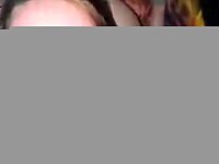 Her tight pussy squeezed my cock while she played with her tits