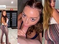 She couldn't stop choking on my hard cock.