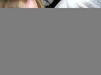 Drunk girl swallows our cocks by the car, then asks for more