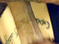 She desperately tried to fit my huge cock into her mouth and tried so hard