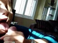 Her skillful lips worked until I came in her mouth