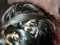 My sexy outfit drove him crazy with deep throat and rough fucking.