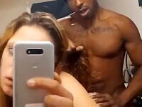 His huge black cock ravaged my tight little pussy