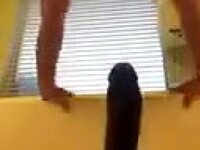 My shower fantasies led me to riding my toy to a trembling orgasm