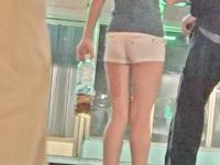 Girls wearing shorts always look sexy that is why I could not pass by this hot amateur
