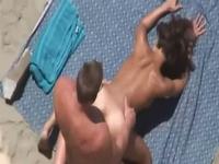 Wild doggy style ramming outdoors