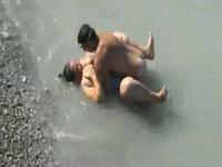 Hidden dude filmed these mexican couple making sex fun in a lake,!holy fuck!